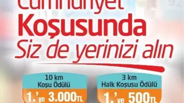 Kocaeli Büyükşehir Belediyesi Cumhuriyet Koşusu Düzenleyecek