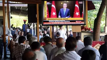 Güneydoğu'da Erdoğan'ın Konuşmasını İlgiyle İzlendi (2) Yeniden