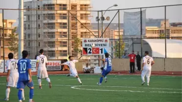 Karaköprü Belediyespor Şahinbey Belediyespor'u 2-1 Yendi