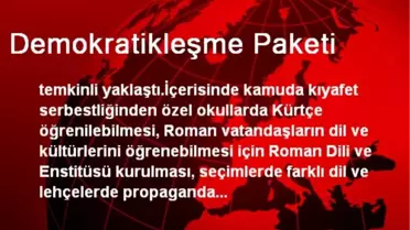 Demokratikleşme Paketi