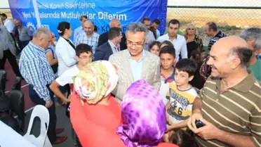 Başkan Köşker Emlak Konut Sakinleriyle Bir Araya Geldi