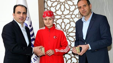 Dürdane'den İslam Dostluk Oyunlarında Altın Madalya
