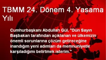 Yeni Yasama Yılı Başladı