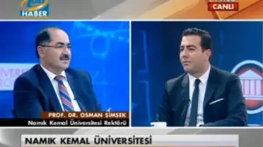 Rektör Şimşek, Tgrt'ye Konuk Oldu