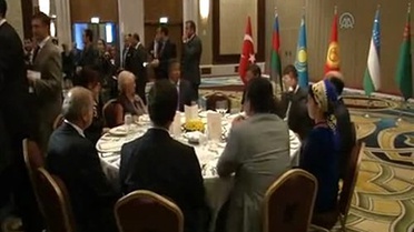 TÜRKSOY'un kuruluşunun 20'nci yılı yemeği Çelik ANKARA