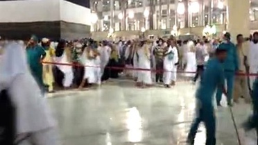 'Allah'ın evi'nde 24 saat temizlik MEKKE