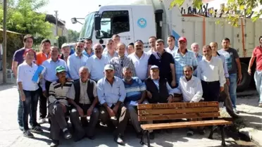 Ergün, Salihli'nin Köylerine Hizmet Yağmuru Başlattı