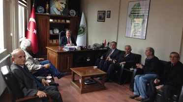Kağıt Fabrikası Eski Müdürü Başkan Gülşen'i Ziyaret Etti