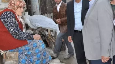 Belediye'den Fatma Nine'ye Yardım Eli