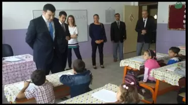 Kaymakam Çiftçiler, İlköğretim Okulunu Ziyaret Etti