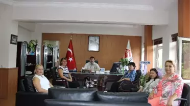 Çkhd'den Aile ve Sosyal Politikalar İl Müdürü'ne Ziyaret
