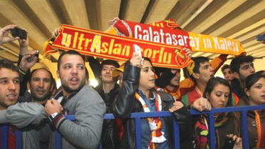 Galatasaray Kafilesi İzmir'e Geldi