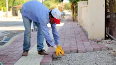 Şehidin İsminin Verildiği Caddeye Kaldırım