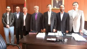 Müsiad'tan Kaymakam Parlar'a Hayırlı Olsun Ziyareti