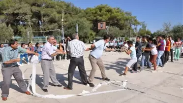 Öğrenciler ve Öğretmenler Kazanmak İçin Ter Döktü