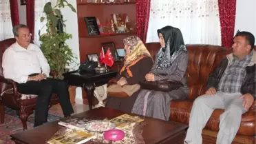 Hacı Rasim İş Okulu Okul Aile Birliği Üyeleri Ünver'i Ziyaret Etti