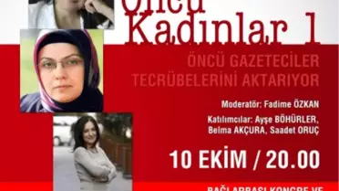 Kadın Gazeteciler Tecrübelerini Aktarıyor