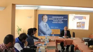 Bekir Aydın Orhangazi Belediye Başkanlığı İçin Aday Adaylığını Açıkladı