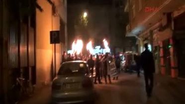 Eskişehir'de Meşaleli Protesto Yürüyüşü