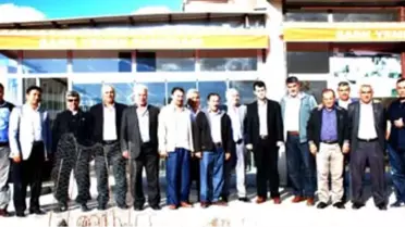 Karaisalı İlçesinden Kaymakam Sarı'ya Ziyaret