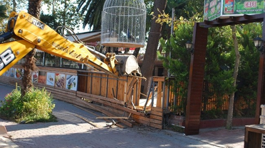 Mudanya'da Çay Bahçeleri Yıkılıyor