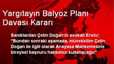 Yargıtayın Balyoz Planı Davası Kararı