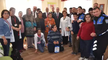 Elazığ Emniyet Müdürü Buran, Engelliler Okulunu Ziyaret Etti