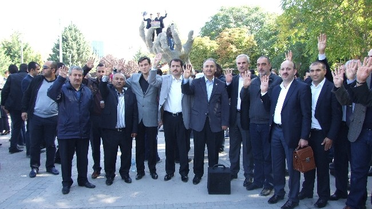Genç Memur-Sen Üyeleri Mısır'daki Darbeyi Protesto Etti
