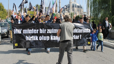 Mısır'da Yaşanan Olayların 100'üncü Günü Edirne'de Protesto Edildi