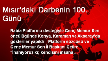 Mısır'daki Darbenin 100. Günü