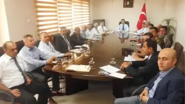 Silvan'da Kurum Amirleri Toplandı