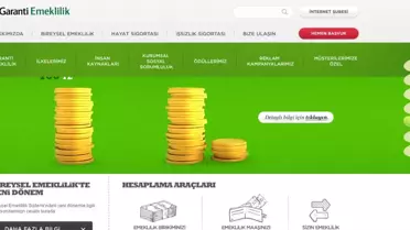 Garanti Emeklilik Web Sitesi Altın Örümcek Ödülü Aldı