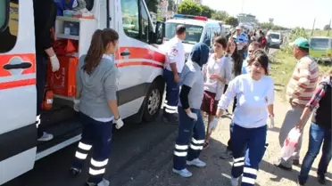 Nazilli'de Trafik Kazaları; 10 Yaralı