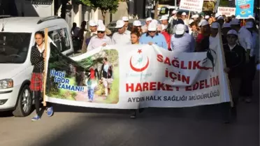 Nazillililer Sağlıklı Yaşam İçin Yürüdü