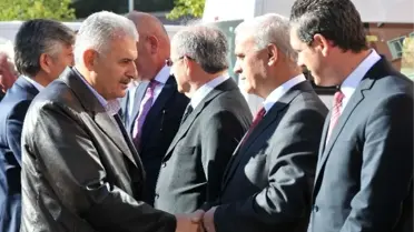 Ulaştırma, Denizcilik ve Haberleşme Bakanı Binali Yıldırım Gümüşhane'de