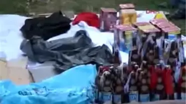 İstanbul Gülsuyu'da 49 Molotof Kokteyli Ele Geçirildi