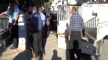 Kaçan kurbanlık öğretmenevi bahçesine girdi