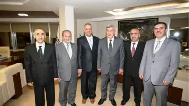 Stk'lar Başkan Karaosmanoğlu'nu Ziyaret Etti