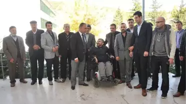 Kızılcahamam'da Bayramlaşma Töreni Düzenlendi