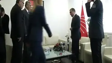 MHP, BBP, SP ve İP heyetleri CHP'yi ziyaret etti