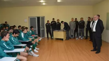 Bursaspor'da Bayramlaşma