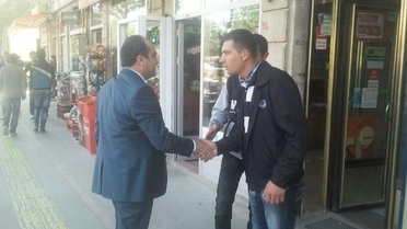 Milletvekili Özbek Bayramda Esnafı Unutmadı
