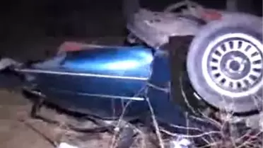 Otomobil Domuza Çarptı: 3 Ölü, 1 Yaralı
