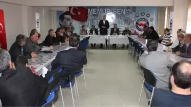 Memur-Sen ve Eğitim-Bir-Sen Birlik ve Beraberlik Mesajları Verdi