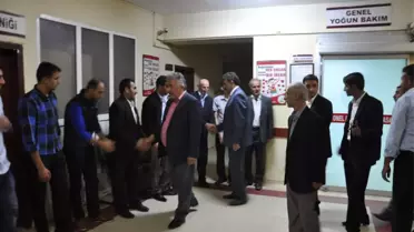 Sadak Hasta Yakınlarını Ziyaret Etti