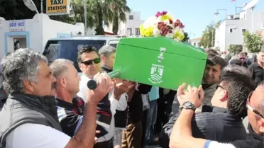 Bodrum Belediyesi Personeli Zağlı, Son Yolculuğuna Uğurlandı