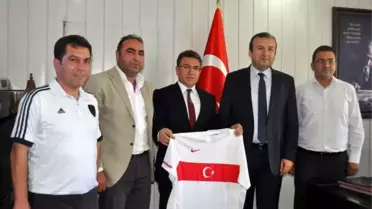 TFF Temsilcilerinde Kaymakama Ziyaret