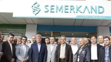 Gebze Belediye Başkanı Köşker Semerkant'a Konuk Oldu