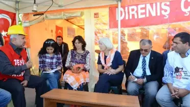 Enerji ve Maden İşçilerine Yörük Desteği