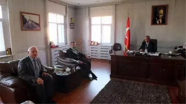 Müftü Balkan'dan, Başkan İlhan Eren'e Ziyaret